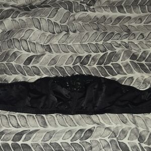 Black Lace Detail Bandeau